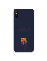 Xiaomi Barcelona Barsa Redmi 9A Pouzdro pro Barcelona Redmi 9A Blue Background - Oficiální licence FC Barcelona