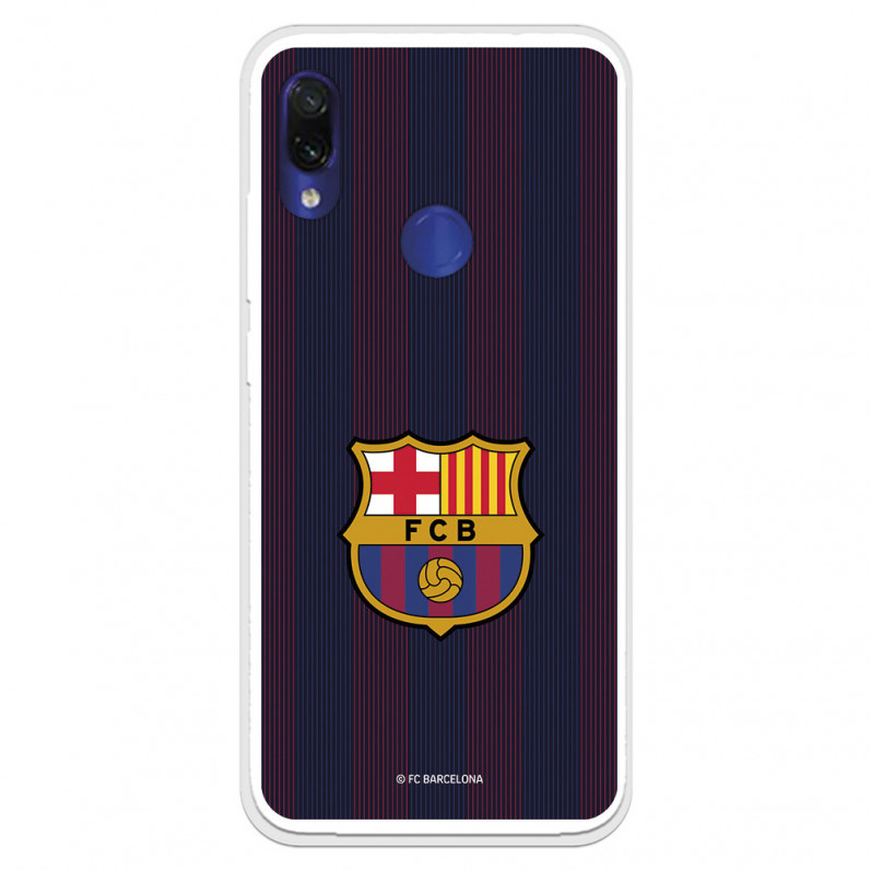 Xiaomi Barcelona Redmi Note 7 Blaugrana Stripes Case for - Oficiální licence FC Barcelona