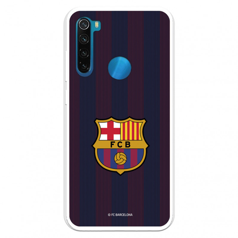 Xiaomi Barcelona Redmi Note 8 Barcelona Blaugrana Stripes Case for - Oficiální licence FC Barcelona