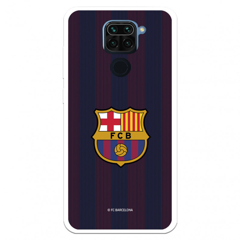 Xiaomi Barcelona Redmi Note 9 Barcelona Blaugrana Stripes Case for - Oficiální licence FC Barcelona