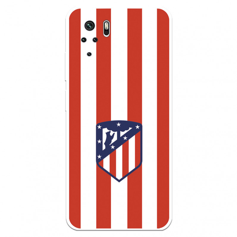 Funda para Xiaomi Redmi Note 10 del Atleti Escudo Rojiblanco - Licencia Oficial Atlético de Madrid