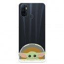 Funda para Oppo A32 Oficial de Star Wars Baby Yoda Sonrisas - The Mandalorian