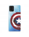 Funda para Realme 8 Oficial de Marvel Capitán América Escudo Transparente - Marvel