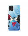 Fundaara Realme 8 Pro Oficial de Disney Mickey y Minnie Beso - Clásicos Disney