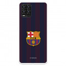 Funda para Realme 8 Pro del Barcelona Rayas Blaugrana - Licencia Oficial FC Barcelona