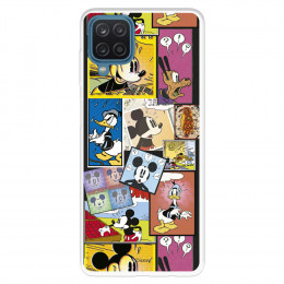 Funda para Samsung Galaxy A22 4G Oficial de Disney Mickey Comic - Clásicos Disney