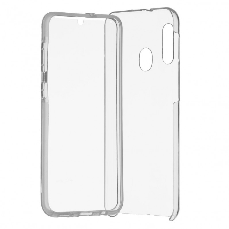 Funda Cromada con tapa para Samsung Galaxy A20e