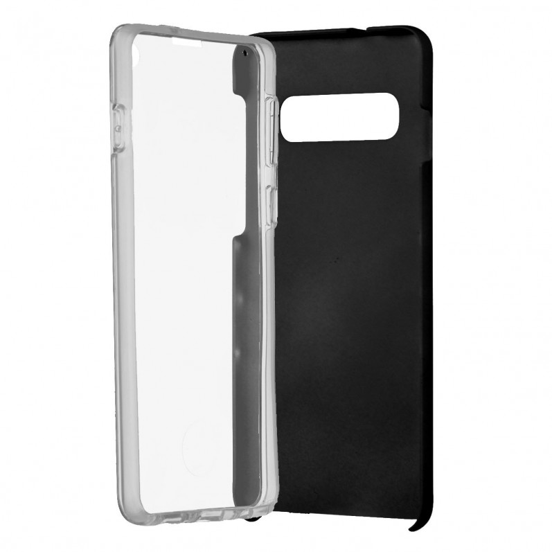 Funda Cromada con tapa para Samsung Galaxy S10 Plus