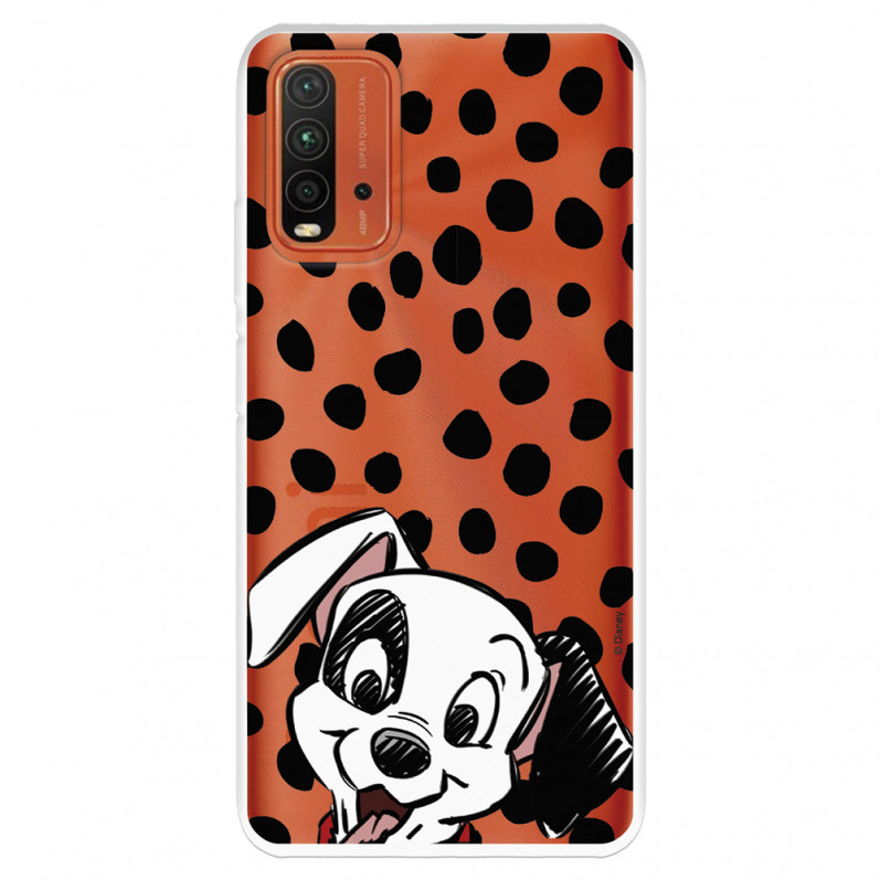 Funda para Xiaomi Redmi 9T Oficial de Disney Cachorro Manchas - 101 Dálmatas