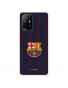 Funda para Oppo A74 5G del Barcelona Rayas Blaugrana - Licencia Oficial FC Barcelona