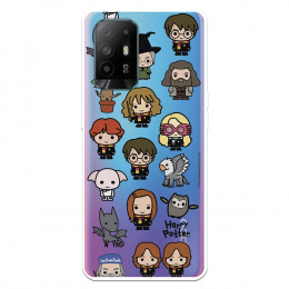 Funda para Oppo A74 5G Oficial de Harry Potter Personajes Iconos - Harry Potter