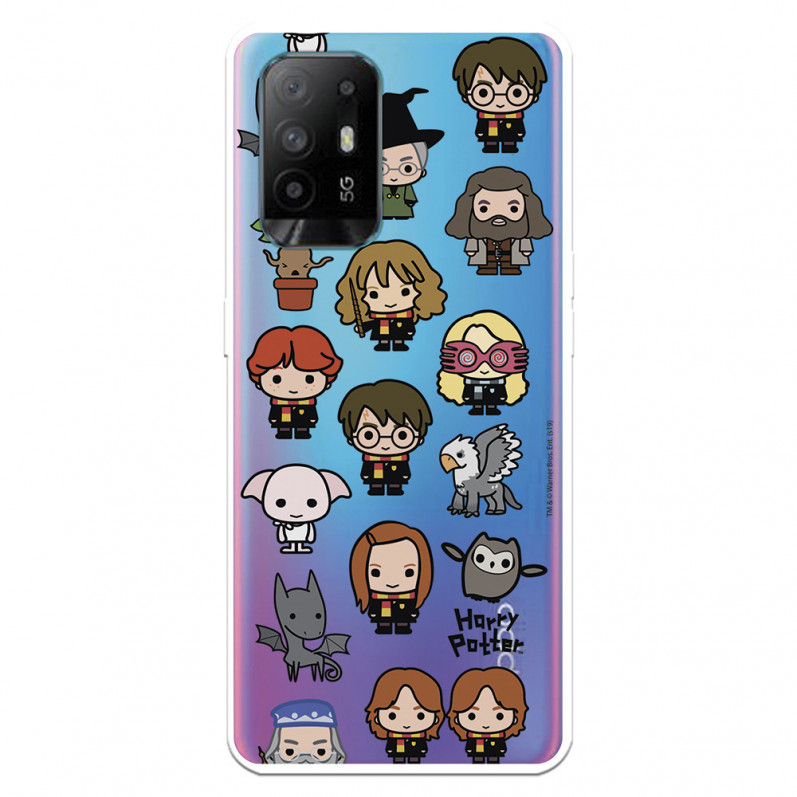 Funda para Oppo A74 5G Oficial de Harry Potter Personajes Iconos - Harry Potter