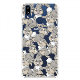 Funda para Samsung Galaxy A10s Oficial de Disney Tambor Patrones - Bambi