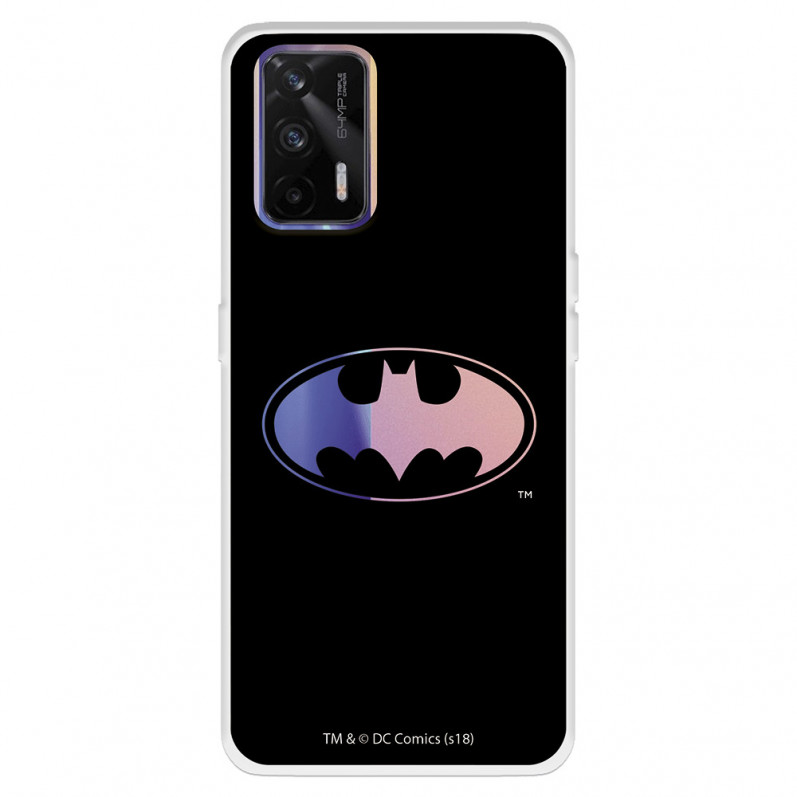 Funda para Realme GT Oficial de DC Comics Batman Logo Transparente - DC Comics