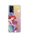 Funda para Realme GT Oficial de Disney Ariel y Sebastián Burbujas - La Sirenita