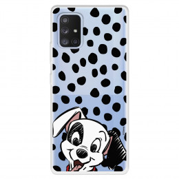 Funda para Samsung Galaxy A71 5G Oficial de Disney Cachorro Manchas - 101 Dálmatas