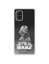 Funda para Samsung Galaxy A71 5G Oficial de Star Wars Darth Vader Fondo negro - Star Wars