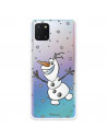 Případ pro Samsung Galaxy A81 Oficiální průhledný Disney Olaf - Frozen