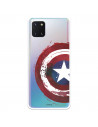 Případ pro Samsung Galaxy A81 Oficiální průhledný štít Marvel Captain America - Marvel