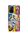 Funda para Oppo A94 5G Oficial de Disney Mickey Comic - Clásicos Disney