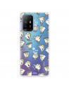 Funda para Oppo A94 5G Oficial de Disney Chip Potts Siluetas - La Bella y la Bestia