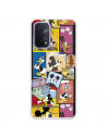 Funda para Oppo A54 5G Oficial de Disney Mickey Comic - Clásicos Disney