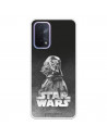 Funda para Oppo A54 5G Oficial de Star Wars Darth Vader Fondo negro - Star Wars