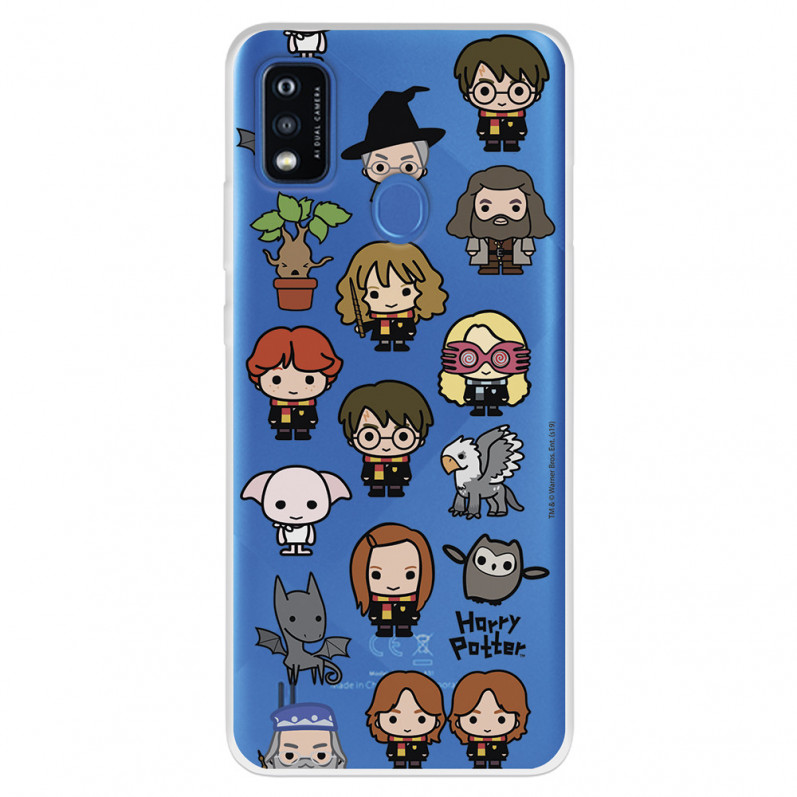 Funda para ZTE Blade A51 Oficial de Harry Potter Personajes Iconos - Harry Potter