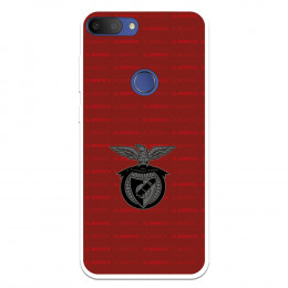 Funda para Alcatel 1S 2019 del Escudo Fondo Granate  - Licencia Oficial Benfica