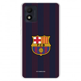 Funda para Alcatel 1B 2022 del FC Barcelona Rayas Blaugrana - Licencia Oficial FC Barcelona