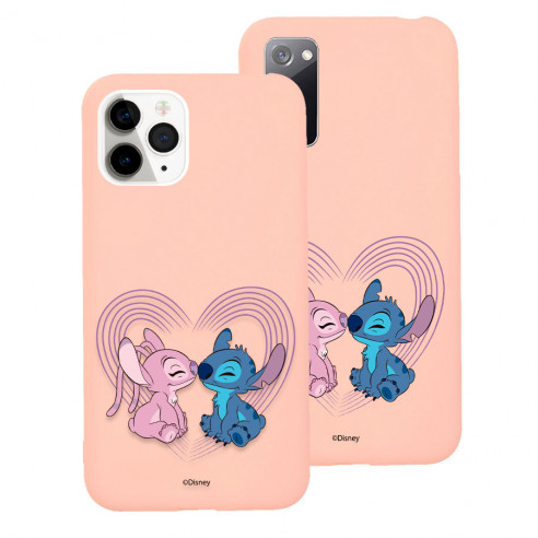 Επίσημη θήκη Disney Ultra Soft Pink Case - Lilo in love