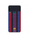 Funda para Alcatel 1SE 2020 del FC Barcelona Fondo Rayas Verticales  - Licencia Oficial FC Barcelona