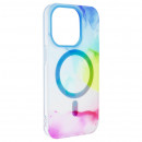 Funda Compatible con Magsafe Acuarela para iPhone 13 Pro Max