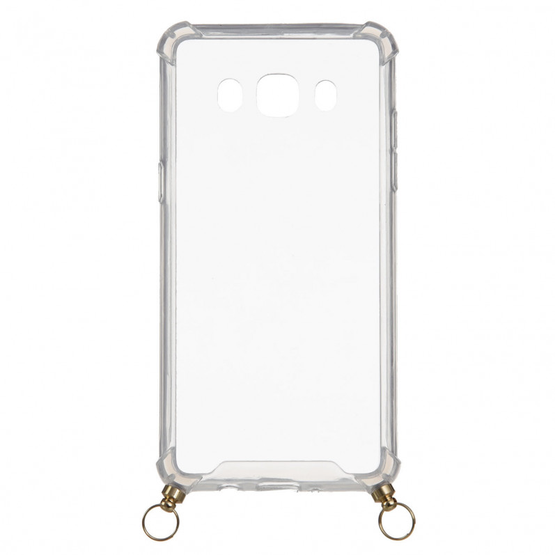 Funda Transparente con Colgante para Samsung Galaxy J5 2016