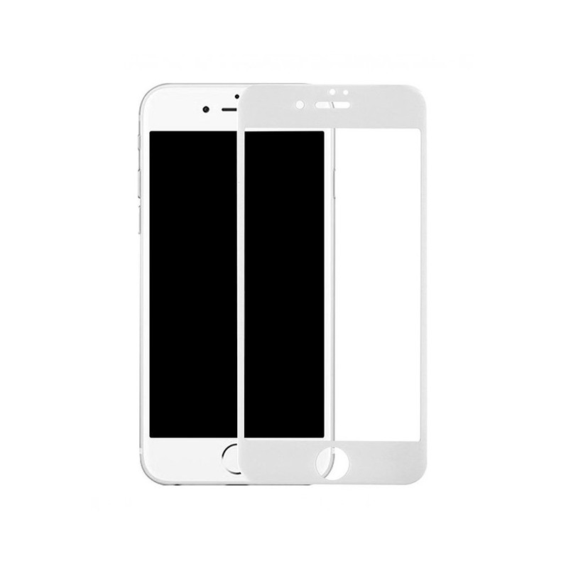 Cristal Templado Completo Blanco iPhone 