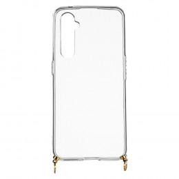 Funda Silicona Colgante Transparente para Realme X50- La Casa de las Carcasas