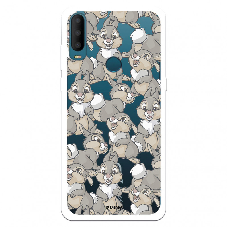 Funda para Alcatel 1S 2020 Oficial de Disney Tambor Patrones - Bambi