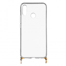 Funda Silicona Colgante Transparente para Huawei Y9 2019