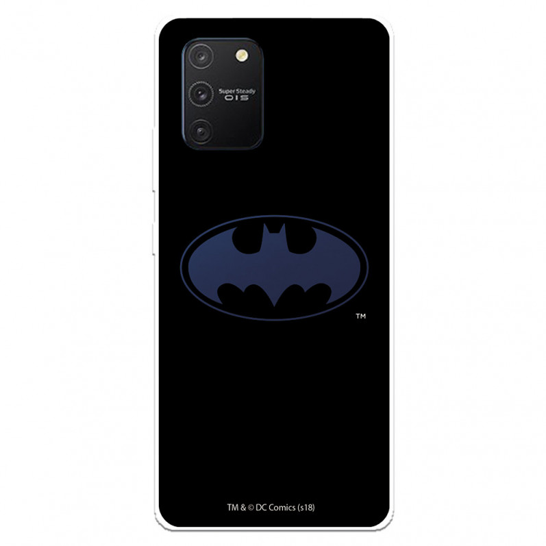 Funda para Samsung Galaxy S10 Lite Oficial de DC Comics Batman Logo Transparente - DC Comics