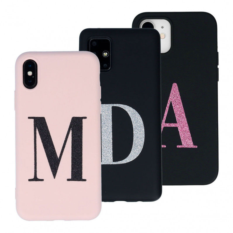 Ultra Soft Case Glitter Initial - Περιορισμένη έκδοση