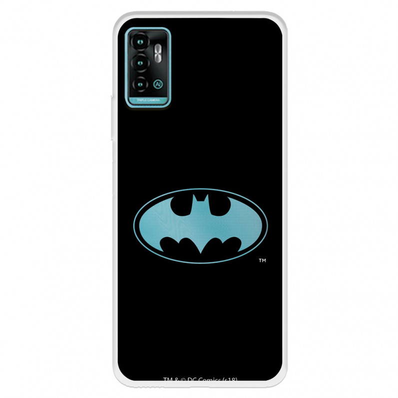 Funda para ZTE Blade A71 Oficial de DC Comics Batman Logo Transparente - DC Comics