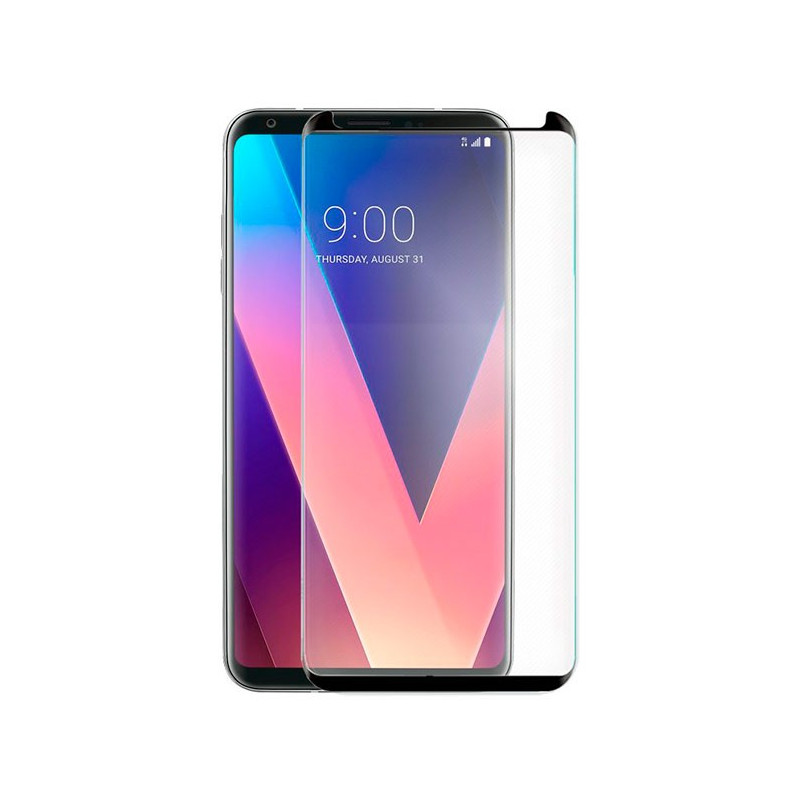 Verre Trempé Complet Noir pour LG V30