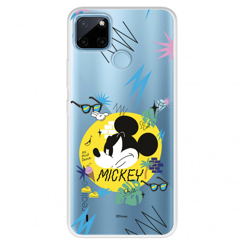 Funda para Realme C25Y Oficial de Disney Mickey Mickey Urban - Clásicos Disney