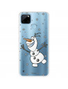 Funda para Realme C25Y Oficial de Disney Olaf Transparente - Frozen