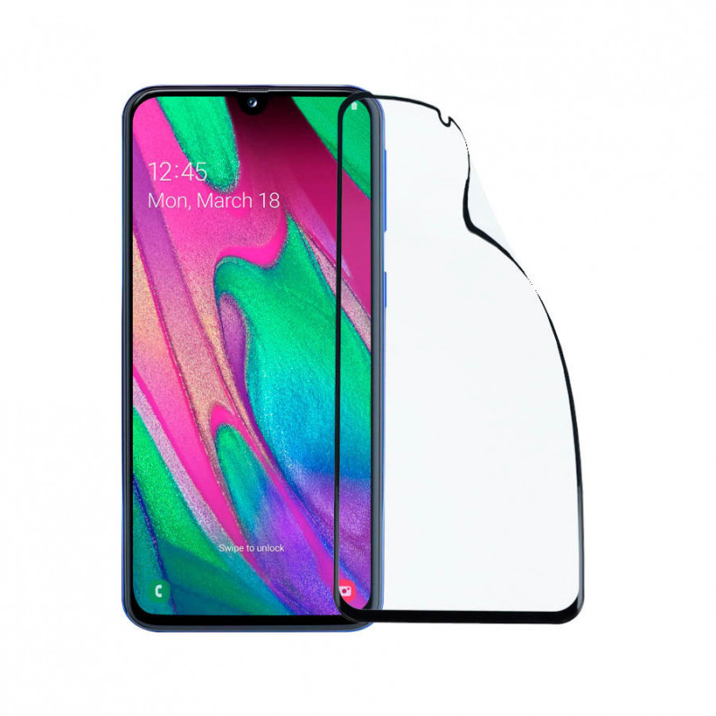 Verre Trempé Complet Incassable pour Samsung Galaxy A40