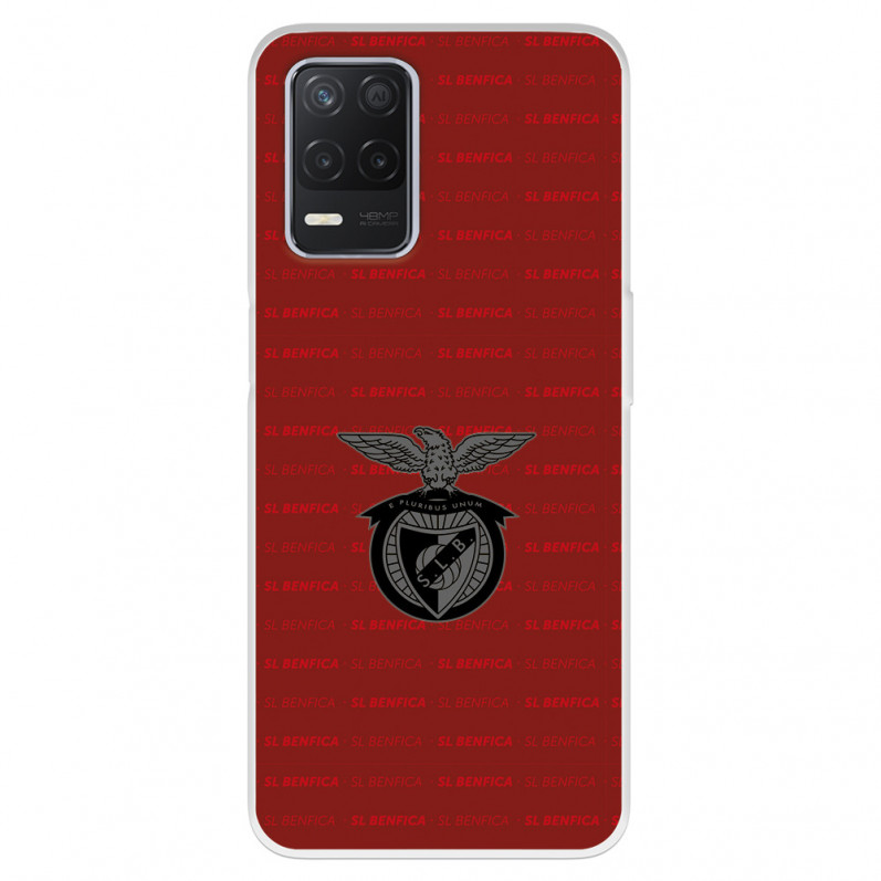 Funda para Realme Narzo 30 5G del Escudo Fondo Granate  - Licencia Oficial Benfica