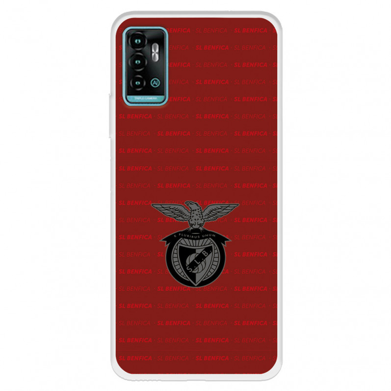 Funda para ZTE Blade A71 del Escudo Fondo Granate  - Licencia Oficial Benfica