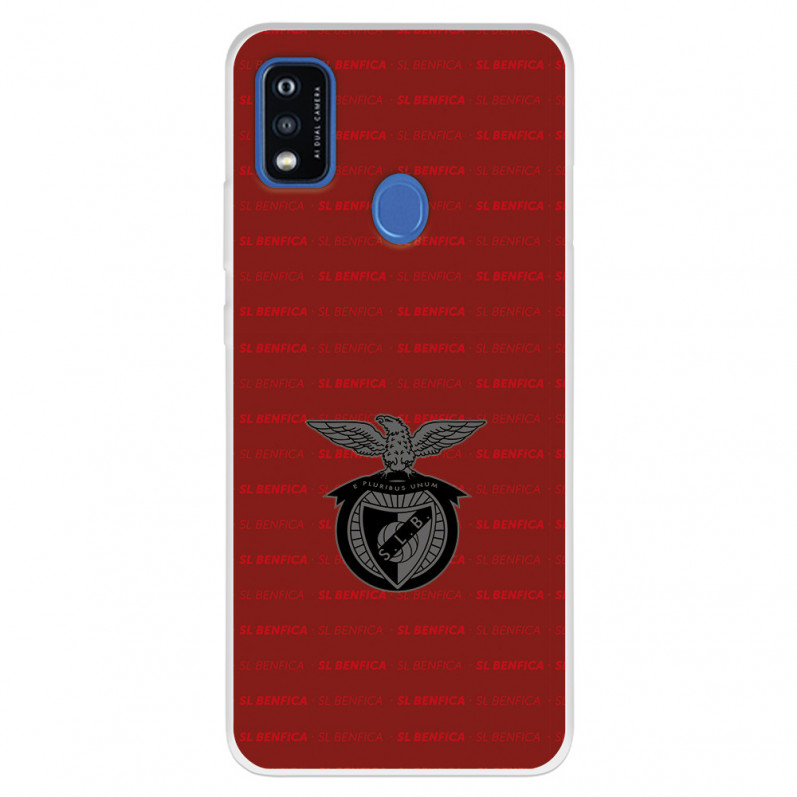 Funda para ZTE Blade A51 del Escudo Fondo Granate  - Licencia Oficial Benfica