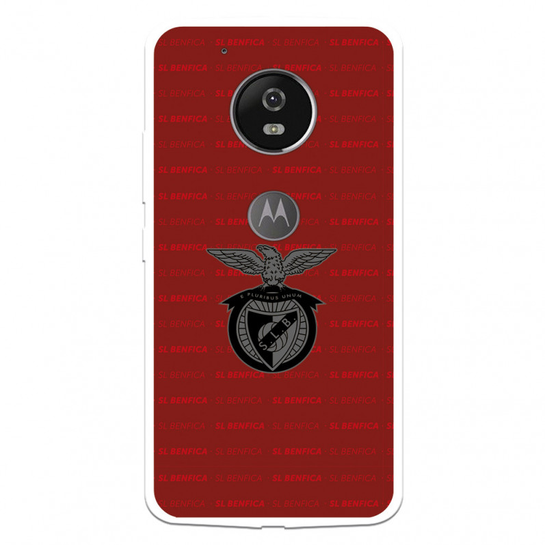 Funda para Motorola Moto G5 del Escudo Fondo Granate  - Licencia Oficial Benfica