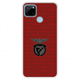 Funda para Realme C21Y del Escudo Fondo Granate  - Licencia Oficial Benfica